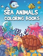 Sea Animals Coloring Books: Life Under The Sea Kids Coloring Book (Large Page)