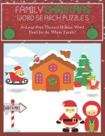 Family Christmas Word Search Puzzles