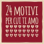 24 motivi per cui ti amo: Calendario dell'Avvento - Amore Libro da compilare e regalare, Regalo per marito, moglie, amico, fidanzata