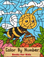 Color By Number Book For Kids: Animals Color By Number Activity For Kids Fun & Learning Ages 4-8, 6-8, 8-12