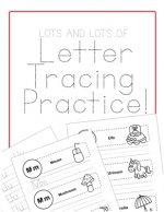 Lots and Lots of Letter Tracing Practice!: Letter Tracing Book for Preschoolers 3-5 & Kindergarten. Letter Tracing Books for Kids Ages 3-5 & Kindergar