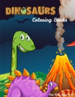 Dinosaurs Coloring Books For Kids Ages 4-8: Dinosaur Activity Book For Toddlers and Adult, childrens Books Animals Age 3-8