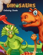Dinosaurs Coloring Books For Kids Ages 4-8: Dinosaur Activity Book For Toddlers and Adult, childrens Books Animals Age 3-8
