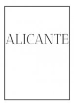 Alicante: A decorative book for coffee tables, end tables, bookshelves and interior design styling: Stack Spain city books to ad