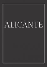 Alicante: A decorative book for coffee tables, end tables, bookshelves and interior design styling: Stack Spain city books to ad