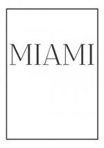 Miami: A decorative book for coffee tables, end tables, bookshelves and interior design styling: Stack America city books to