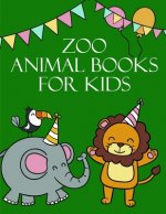 Zoo Animal Books for Kids: A Funny Coloring Pages for Animal Lovers for Stress Relief & Relaxation