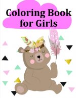 Coloring Book for Girls: Super Cute Kawaii Coloring Pages for Teens