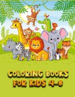 Coloring Books for Kids 4-8: Awesome 100+ Coloring Animals, Birds, Mandalas, Butterflies, Flowers, Paisley Patterns, Garden Designs, and Amazing Sw