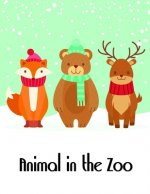 Animal in the Zoo: The Coloring Pages, design for kids, Children, Boys, Girls and Adults