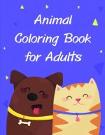 Animal Coloring Book for Adults: Coloring Book with Cute Animal for Toddlers, Kids, Children