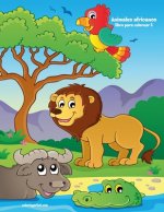 Animales africanos libro para colorear 5