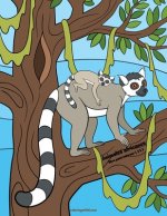 Animales africanos libro para colorear 1, 2 & 3