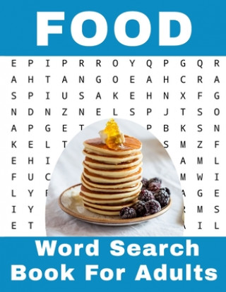 Food Word Search Book For Adults