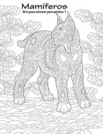 Mamiferos libro para colorear para adultos 1