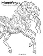 Mamiferos libro para colorear para adultos 5