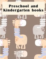 Preschool and Kindergarten books: Christmas gifts with pictures of cute animals