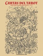 Cartas del tarot libro para colorear para adultos 1, 2 & 3