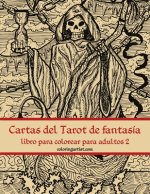 Cartas del Tarot de fantasia libro para colorear para adultos 2