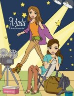 Moda libro para colorear para chicas 1