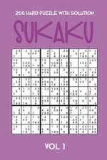 200 Hard Puzzle With Solution Sukaku Vol 1: Challenging Sudoku variation, puzzle booklet, 2 puzzles per page