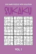 200 Hard Puzzle With Solution Sukaku Vol 1: Challenging Sudoku variation, puzzle booklet, 2 puzzles per page