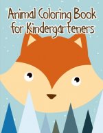 Animal Coloring Book for Kindergarteners: Easy and Funny Animal Images