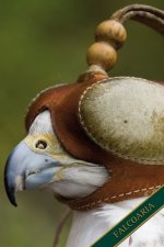 Falcoaria: Falc?o com capuz. Formato A5, 120 páginas, cinza discreto alinhado. Entradas diárias, notas e diário, caderno e recolh