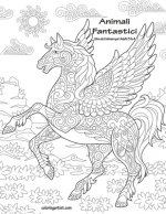 Animali Fantastici Libro da Colorare per Adulti 3 & 4