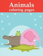 Animals coloring pages: Christmas Animals Books and Funny for Kids's Creativity