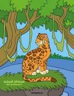 Animali Africani Libro da Colorare 6