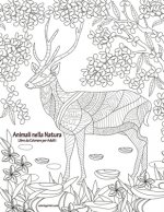 Animali nella Natura Libro da Colorare per Adulti