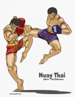 Muay Thai Libro da Colorare