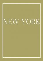 New York: A colorful decorative book for coffee tables, end tables, bookshelves and interior design styling - Stack city books t