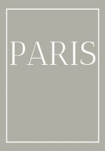Paris: A colorful decorative book for coffee tables, end tables, bookshelves and interior design styling - Stack city books t