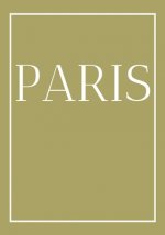 Paris: A colorful decorative book for coffee tables, end tables, bookshelves and interior design styling - Stack city books t