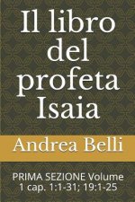 Il libro del profeta Isaia: PRIMA SEZIONE Volume 1 cap. 1:1-31; 19:1-25