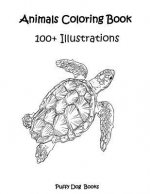 Animals Coloring Book (100+ Illustrations)