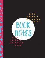 Book Notes: Black cover, 82 pages, 8.5