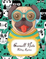 Cornell Note Taking System: Cute dog, Note Taking Notebook, For Students, Writers, school supplies list, Notebook 8.5 x 11- 120 Pages