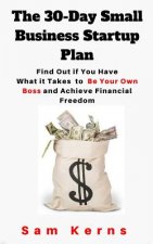 The 30-Day Small Business Startup Plan: Find Out if You Have What it Takes to Be Your Own Boss and Achieve Financial Freedom