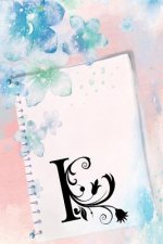 I: Monogrammed Notebook