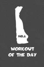 Workout of the Day: Delaware Workout of the Day Log for tracking and monitoring your training and progress towards your fitness goals. A g