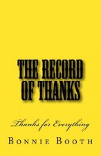 The Record of Thanks: Thanks for Everything