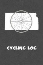 Cycling Log: Kansas Cycling Log for tracking and monitoring your workouts and progress towards your bicycling goals. A great fitnes