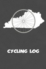 Cycling Log: Kentucky Cycling Log for tracking and monitoring your workouts and progress towards your bicycling goals. A great fitn