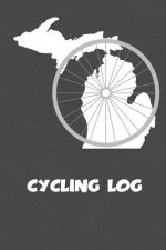 Cycling Log: Michigan Cycling Log for tracking and monitoring your workouts and progress towards your bicycling goals. A great fitn