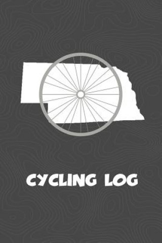 Cycling Log: Nebraska Cycling Log for tracking and monitoring your workouts and progress towards your bicycling goals. A great fitn