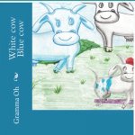 White cow Blue cow