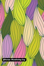 Glucose Monitoring Log: Leaf Seamless Cover